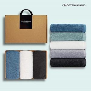 코튼클라우드 호텔수건 40수 220g 3p 고급 명절 선물 포장 세트