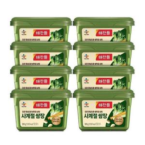 [그로미스]해찬들 사계절쌈장  500g 8개 (23690262)