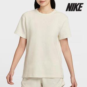 [세일] 나이키 여성용 반팔티 /g17- HJ3839-133 / 우먼스 스포츠웨어 칠 와플 루즈 반팔 탑