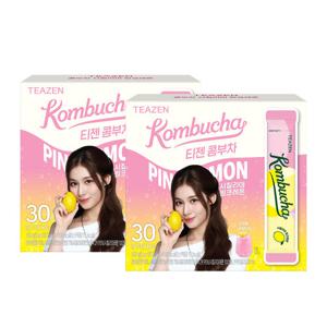 티젠 콤부차 시칠리아 핑크레몬 30스틱X2박스