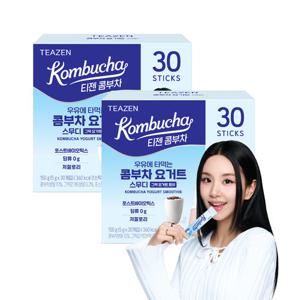 티젠 콤부차 요거트 스무디 30스틱X2박스