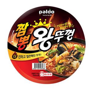 팔도 짬뽕 왕뚜껑 110g X 18개