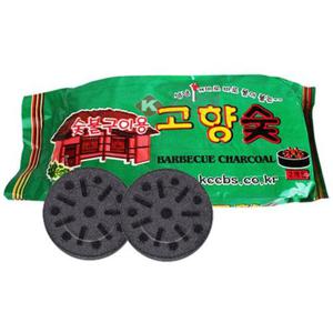 사무용품 고향숯 2P 바베큐용 숯불구이용 아래로타