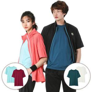 [벅703]애슬레저룩 땡처리 SALE 기능성 반팔티셔츠 남여 반팔티 남자반팔티 남성반팔티 여성반팔티 티셔..