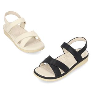 [정상가 149,000원] 엘칸토 여성 크로스 플렉서블 샌들 2cm LCWW56M426