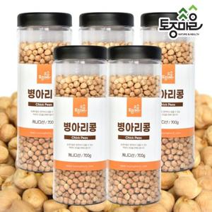 [토종마을]병아리콩 700g X 5통(3500g)_곡물_잡곡_양곡_통곡물