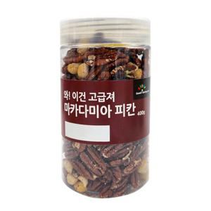 굿모닝너츠 이건 고급져 마카다미아 피칸 1통/총400g내외