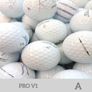 골프공 타이틀리스트 PRO V1 3피스 화이트 로스트볼 20구 (투명케이스 포장) A.