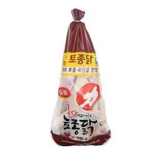 올품 냉장 홍삼먹여키운 토종닭 18호 1.75kg