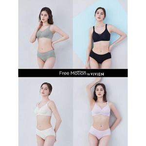 [비비안]퓨징라인 노와이어 브라팬티 8종세트