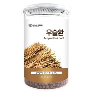 [헬로우그린] 국산 우슬환 340g(통) 두충 볶은두충 우슬 쇠무릎