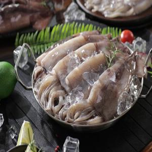 자연산 손질 통오징어18미 (2미 X 9팩, 팩당240g)