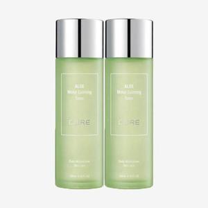 [옐루맘]김정문알로에 큐어 모이스트 카밍 토너 130ml 2개 (19297137)