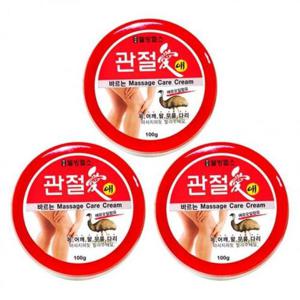 웰빙 관절 에뮤오일 바르는 마사지 크림 100g WFIZK26