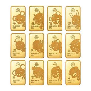 갤러리아_순금 십이지신 12지신 골드바 24K 3.75g 999.9 금시세