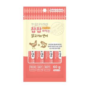 강아지 츄릅 짜먹는 닭고기연어 60g 1P 간식 애견 W9E60E0