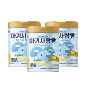 [남양유업]남양 아기사랑 수 캔분유 800g 1단계 3캔