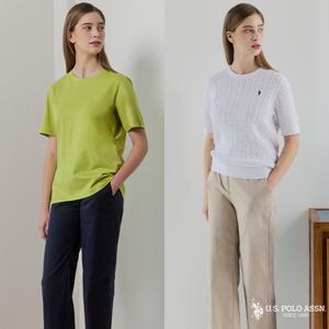 [방송에서만 앱 5%할인+앱5%적립][USPA] 26SS 여성 롤업팬츠 2종