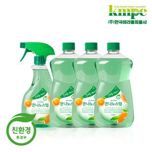 은나노스텝 시즌3 550ml 1개+리필 1,100ml 3개(스프레이 1개 포함)