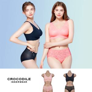 [크로커다일](59차) 레이스 퓨징 브라팬티 2세트