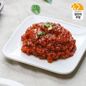 [장인의주방][이광석장인] 비빔낙지젓1kg+비빔오징어1kg