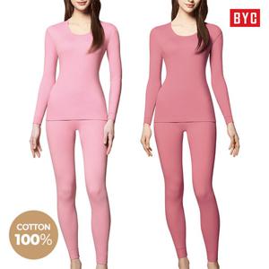 [BYC]베이직 여상하 순면내복/면 100% 기본내의
