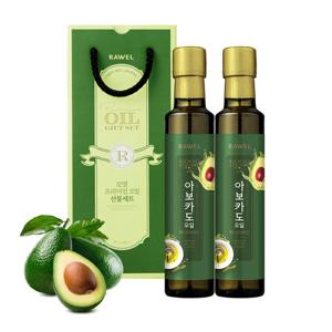 로엘 아보카도 오일 250ml 2개입 선물세트 / 100% 엑스트라버진