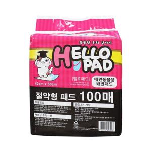펫더맨 헬로패드 100매 부담없는 절약형 강아지패드