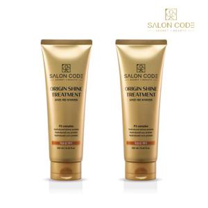[더 청담 살롱코드]살롱코드 오리진 샤인 트리트먼트 250ml 2개_