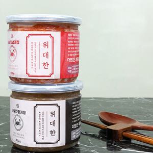 [남도갯벌] 위대한 순살 간장게장350g+ 순살 양념게장350g
