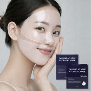 린제이 하이드로겔 1일1팩 마데카 아줄렌 수분 카밍 겔 마스크팩 4개입