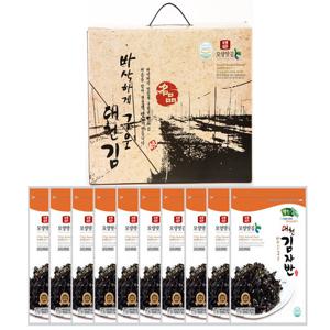 [모양맛김]바삭하게구운대천김자반 10봉
