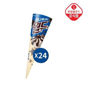 ★ [롯데] 월드콘 쿠앤크 24개 세트