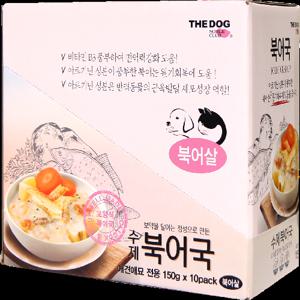 [더독] 수제 북어국 150g 1BOX(10개)