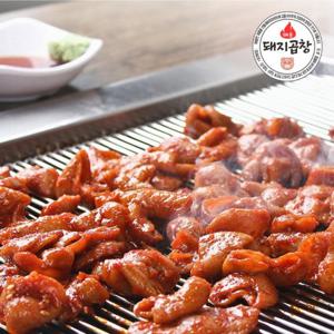 푸줏간명가 국내산 매운 돼지 곱창 500g x 2팩
