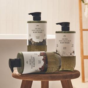 [플루] 아로마 퍼퓸 스크럽 바디워시 1000ml (3향 택1)