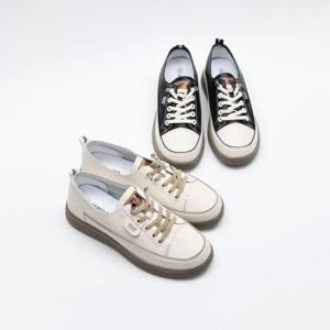 여성 패션 스니커즈 4.5cm 통굽운동화 단화 2컬러