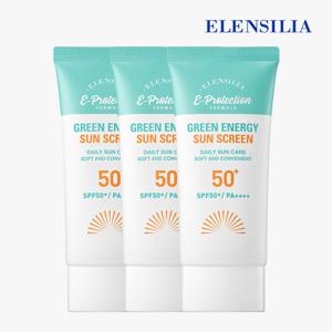 [엘렌실라] 그린에너지 선스크린 50ml 3개