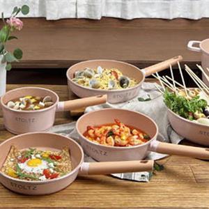 슈톨츠 로제 독일 IH 세라믹코팅 24.28cm.웍.프라이팬 (WF59766)