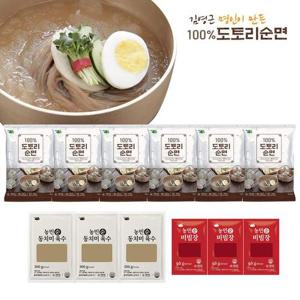 [김영근]명인의 100% 도토리면 6팩(동치미육수3+비빔장3)