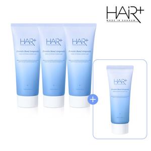 [헤어플러스] [3+1] 단백질 본드 앰플 에센스 145ml 3개+앰플 35ml / 노워시 트리트먼트