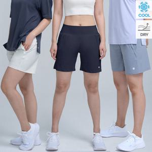 [홈앤][썸머페스타] 얼티밋기어 쿨링 프레시 여성 반바지 하프팬츠 여름 냉감기능 러닝복 운동복 트레이닝