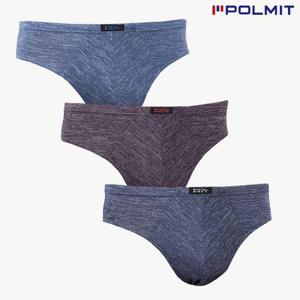 [폴밋]남자인견삼각팬티 쿨 냉감브리프 남성시원한팬티 3매 세트
