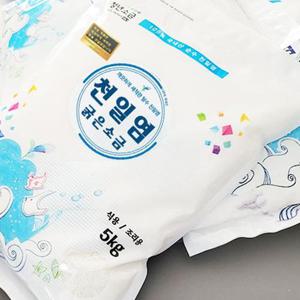 간수뺀 탈수 신안 천일염 굵은소금 5kg