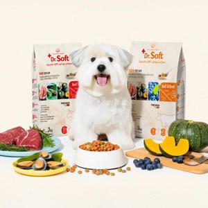 더독 닥터소프트 비프 강아지 사료 전견 노령견 3kg