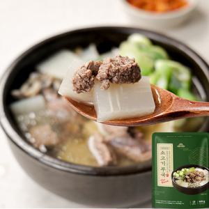 집밥장인 소고기무국 더 블랙 600g X 4팩