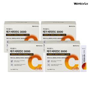 [웰로리아] 케어플러스 메가 비타민C 3000 4박스(3g X 360포)
