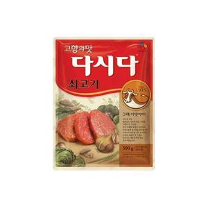 [CJ제일제당]백설 쇠고기다시다 500g x1개