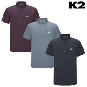 갤러리아_K2 남성 여름 오싹 SUNGUARD 반팔 집업 KMM25223