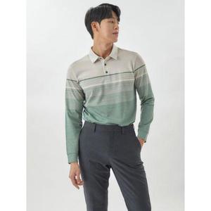 [지센(남성)]스트라이프 긴팔 카라 티셔츠 MCTSO203_GE